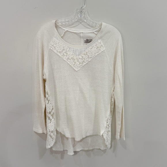 Nine west vintage America collection lace trim high low top ❤️ - Picture 2 of 6